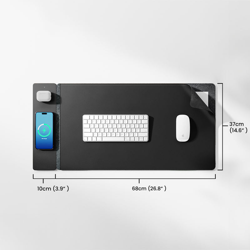 Tapis de souris NEVYON – Recharge sans fil magnétique détachable - NEVYON