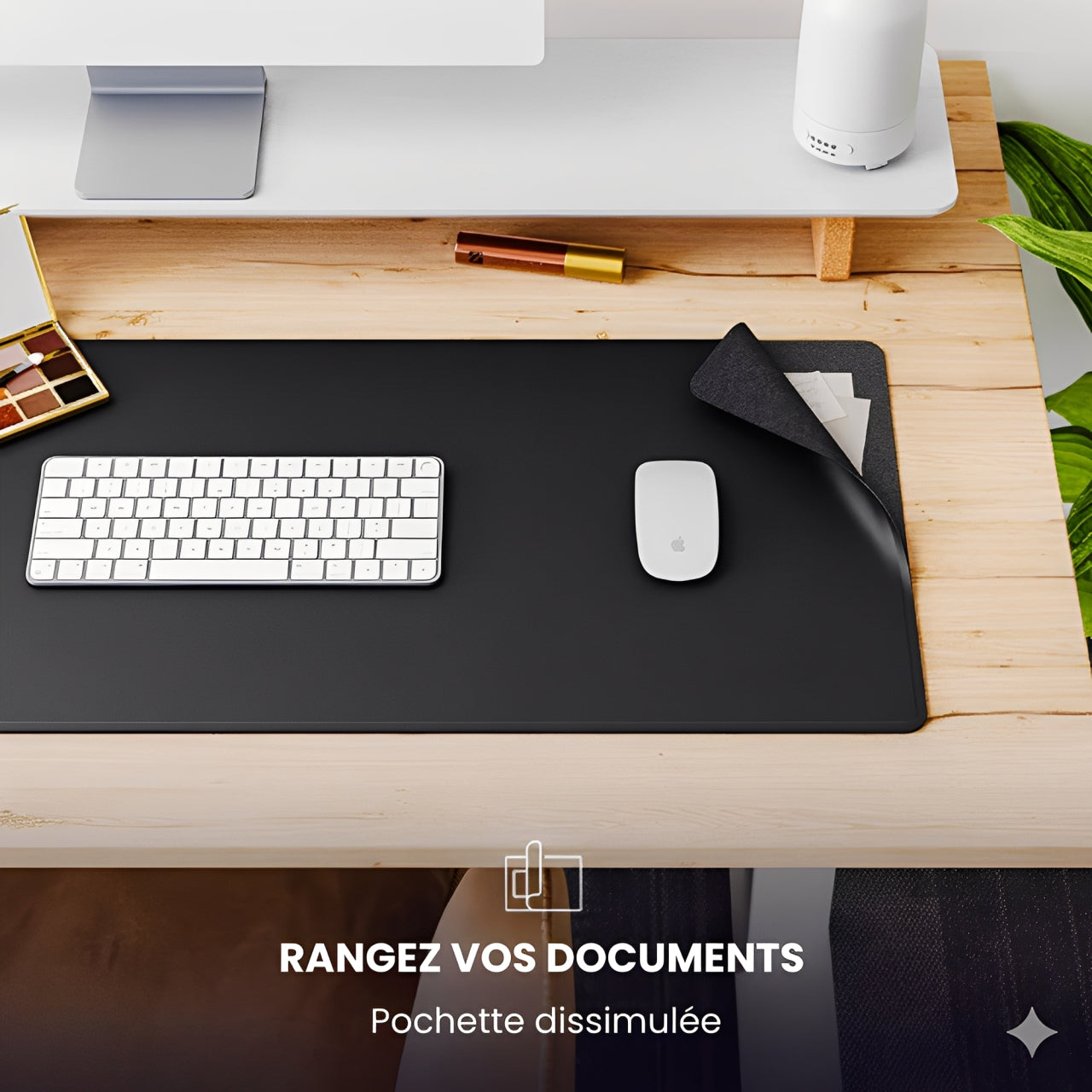 Tapis de souris Pro – Avec charge sans fil magnétique détachable
