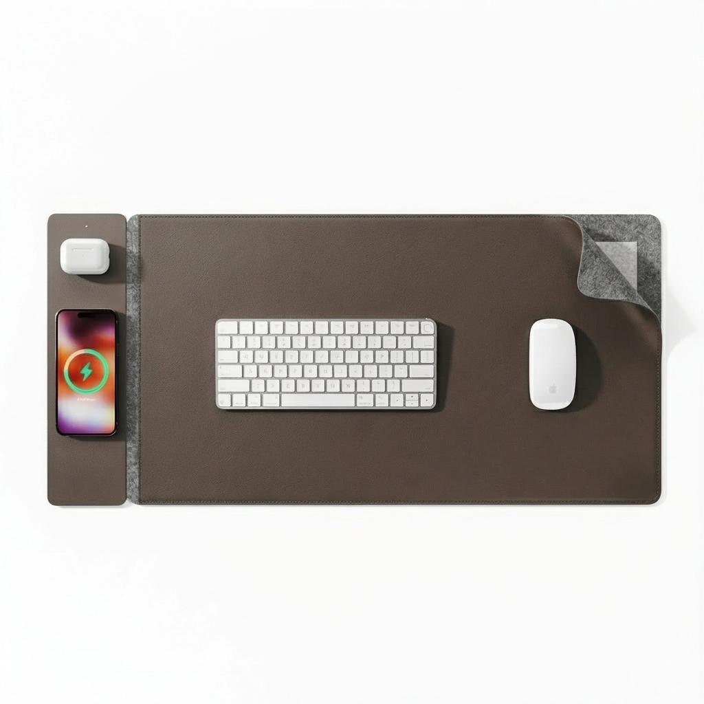 Tapis de souris Pro – Avec charge sans fil magnétique détachable