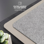 Tapis de souris Pro – Avec charge sans fil magnétique détachable