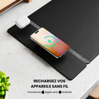 Tapis de souris Pro – Avec charge sans fil magnétique détachable