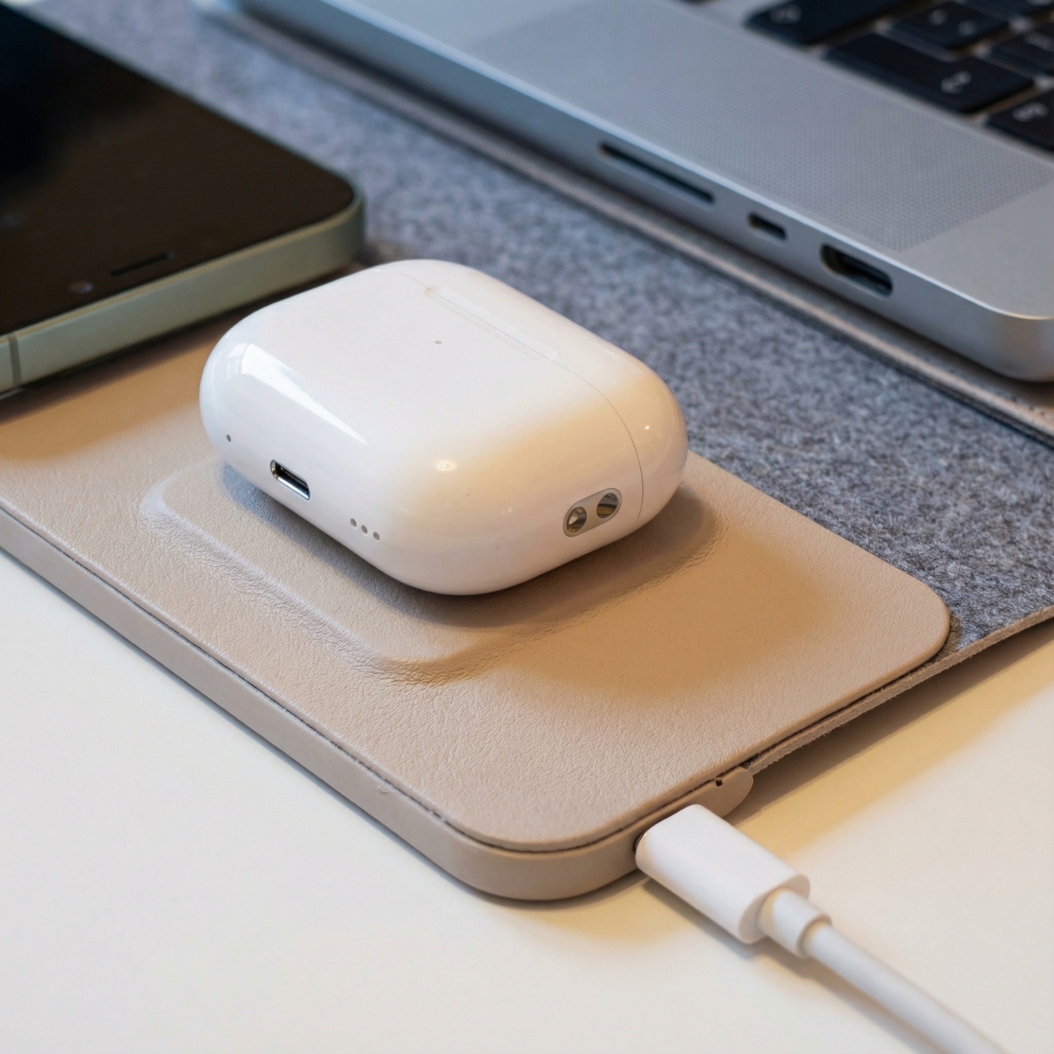 Housse PC Portable 4-en-1 avec Chargeur Sans Fil Intégré - NEVYON