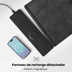 Tapis de souris NEVYON – Recharge sans fil magnétique détachable - NEVYON